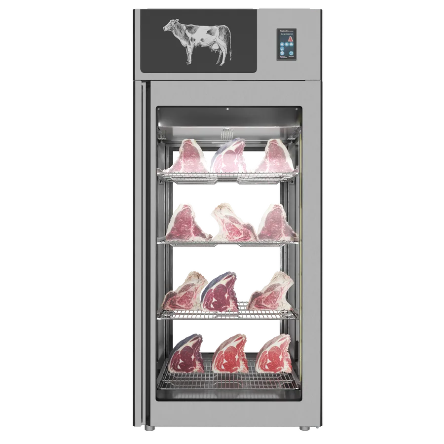 Stagionello® Dry Age 3.0 900 L, 225 kg Dry Aging Cabinet with Humidity Management, 4-Glass View – 220-240 V, 1 Ph, 548 W
