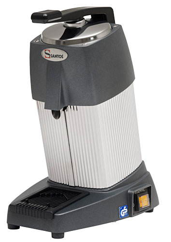 Santos #10 Citrus Juice Extractor with Leveler, 30 L/hour – Black