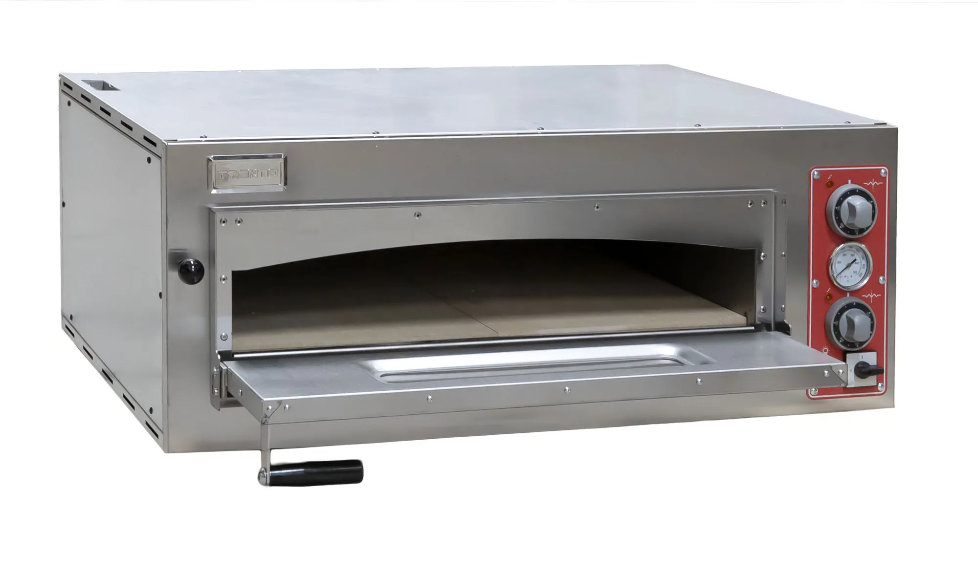 Trento Entry Max Series 39″ Single Chamber Pizza Oven with 27.6″ Chamber – 230 V, 3 Ph, 5.6 kW
