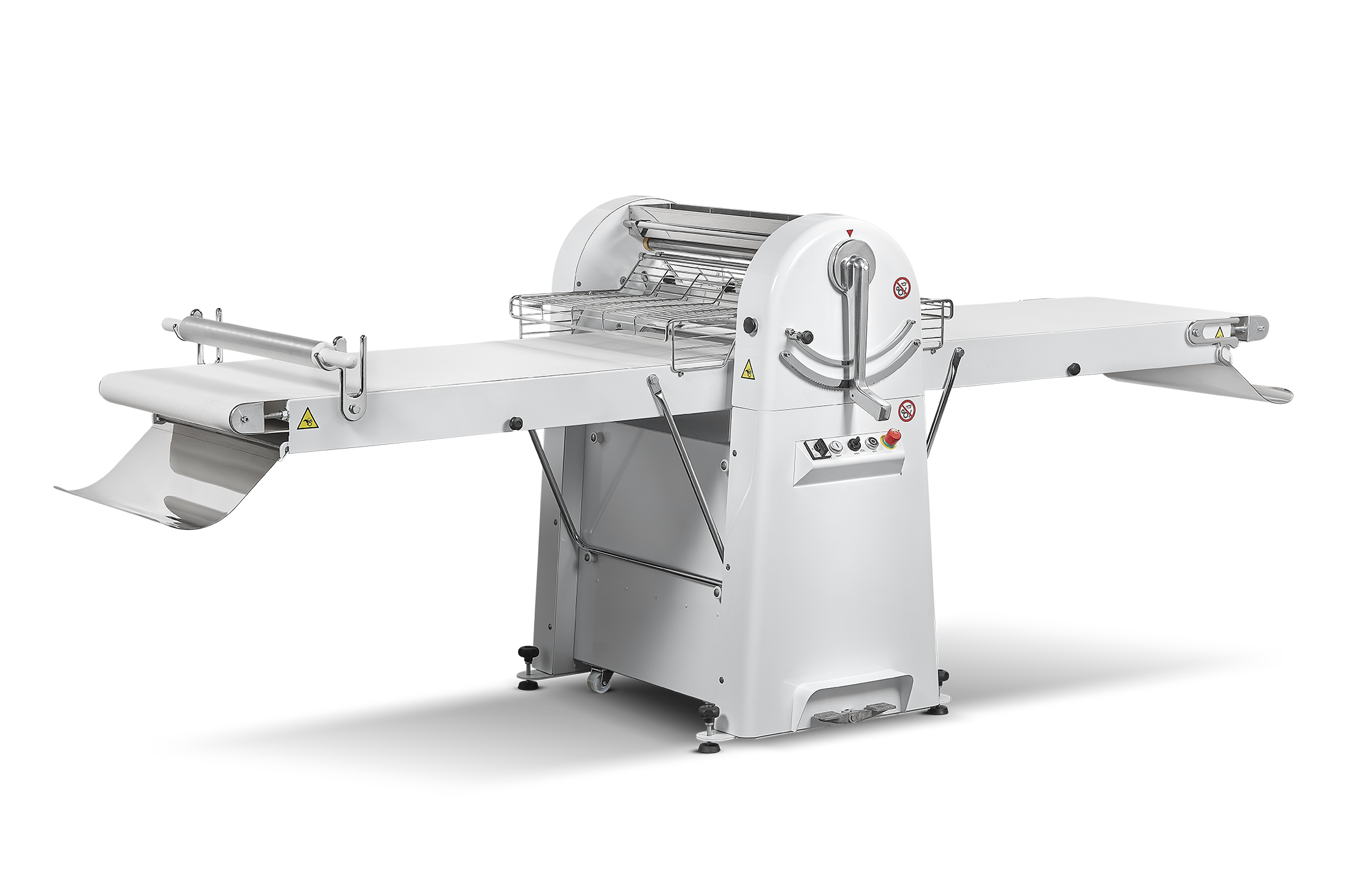 Avancini Kemplex SF600 17.6 lb (8 kg) Dough Sheeter Floor Model with 48″ Table | Trento – 750 W, 220 V, 1 Phase