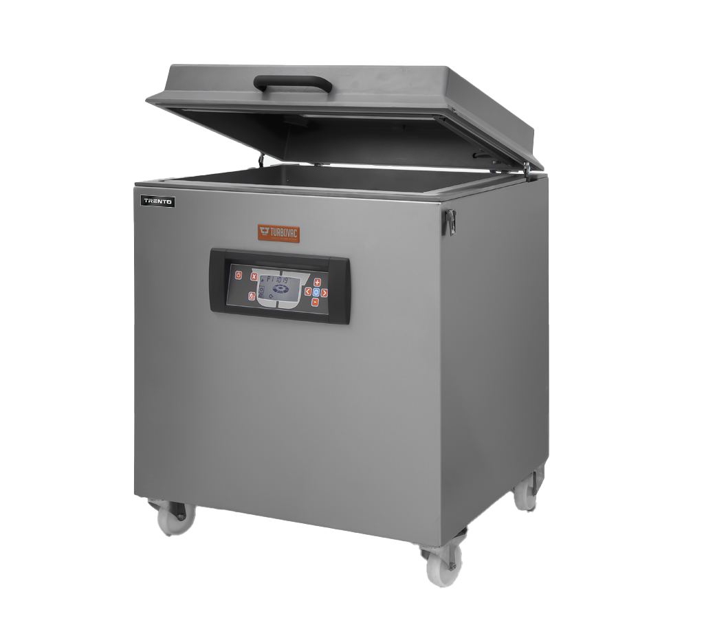 Turbovac M80 Mobile Vacuum Packaging Machine with 29.3″/18″ Seal Length and 63 m³ Vacuum Pump