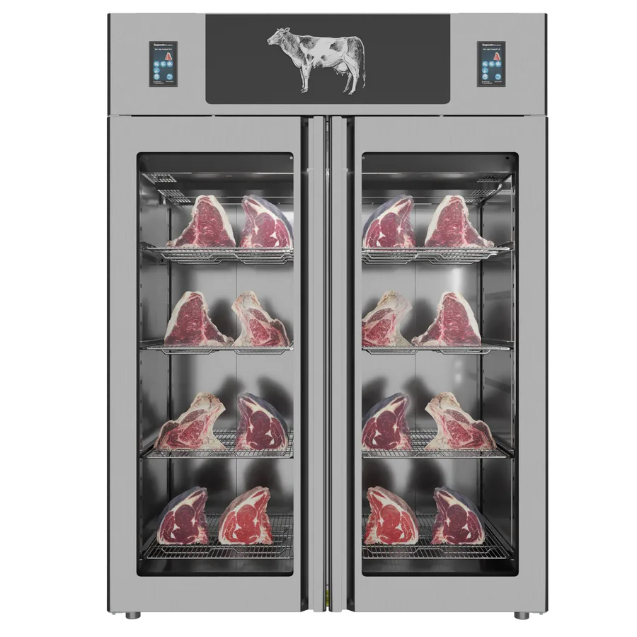 Stagionello® Dry Age 3.0 TWIN 1400 L, 150 kg + 150 kg Dry Aging Cabinet with Humidity Management, Standard – 220-240 V, 1 Ph, 548 W