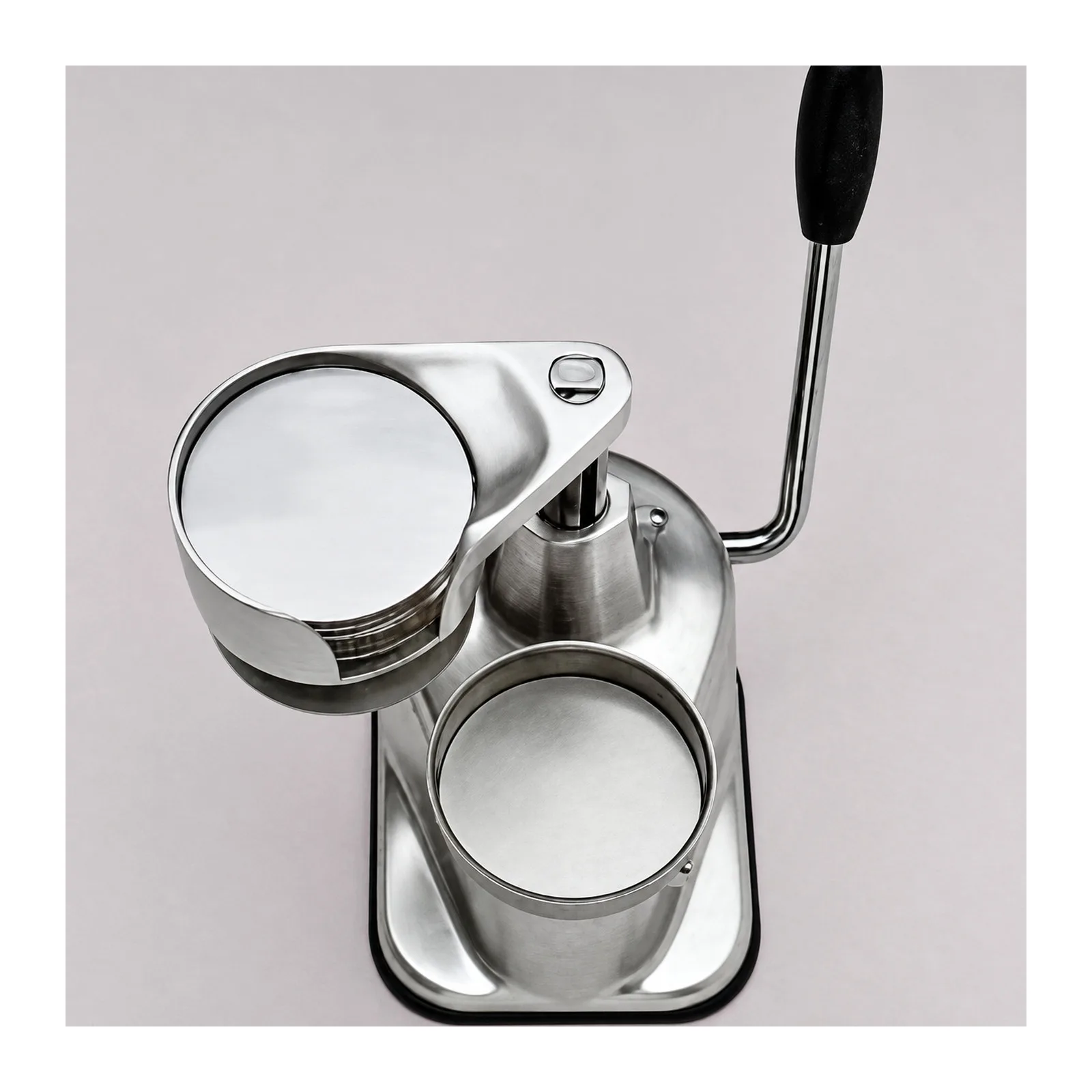 Omas 4″ Dia. Hamburger Press Patty Maker, 5-7 oz Capacity | Trento