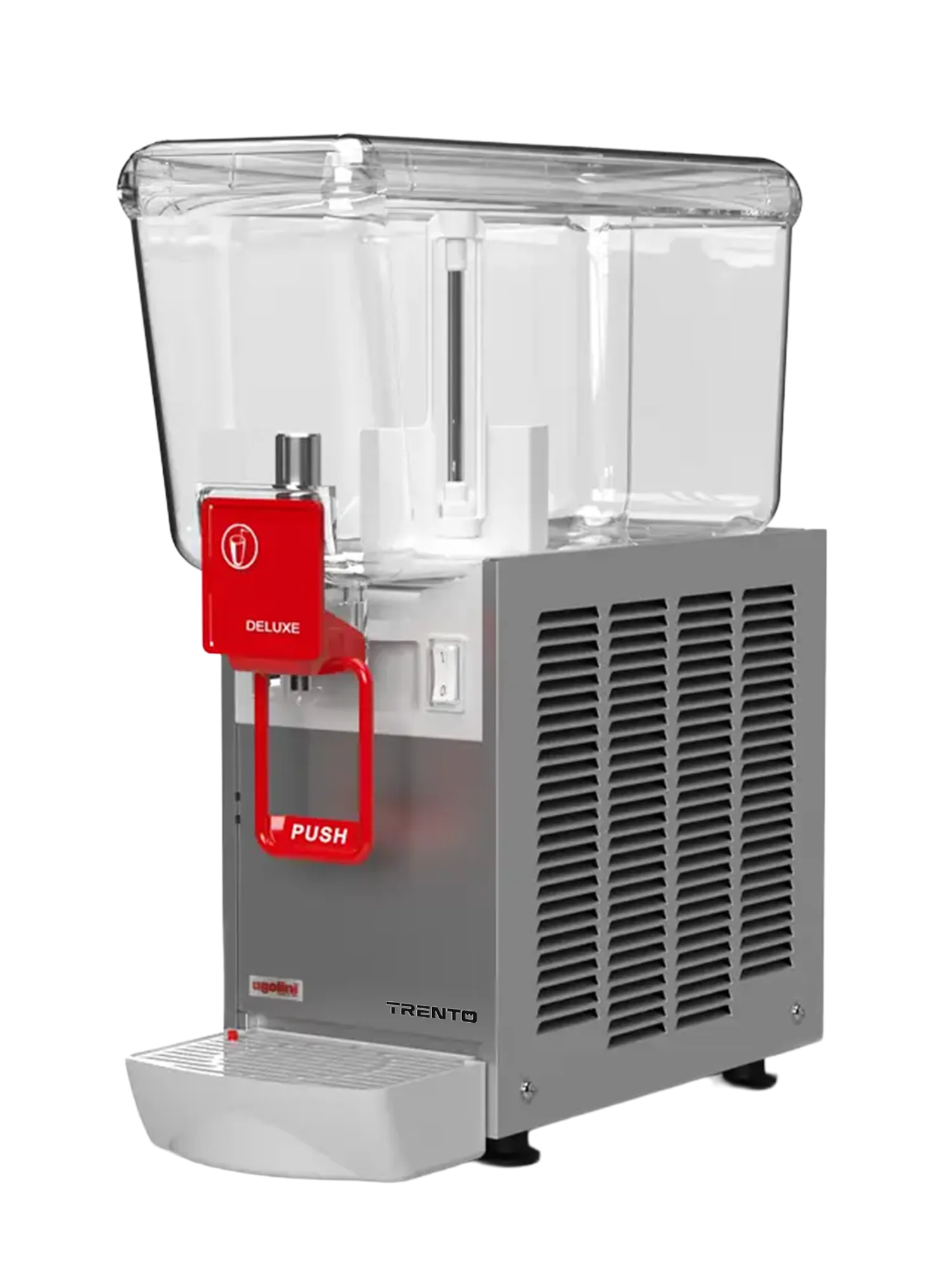 Ugolini Arctic Deluxe 3 Gallon (12 L) Paddle Mix Agitator Single Bowl Juice Dispenser | Trento