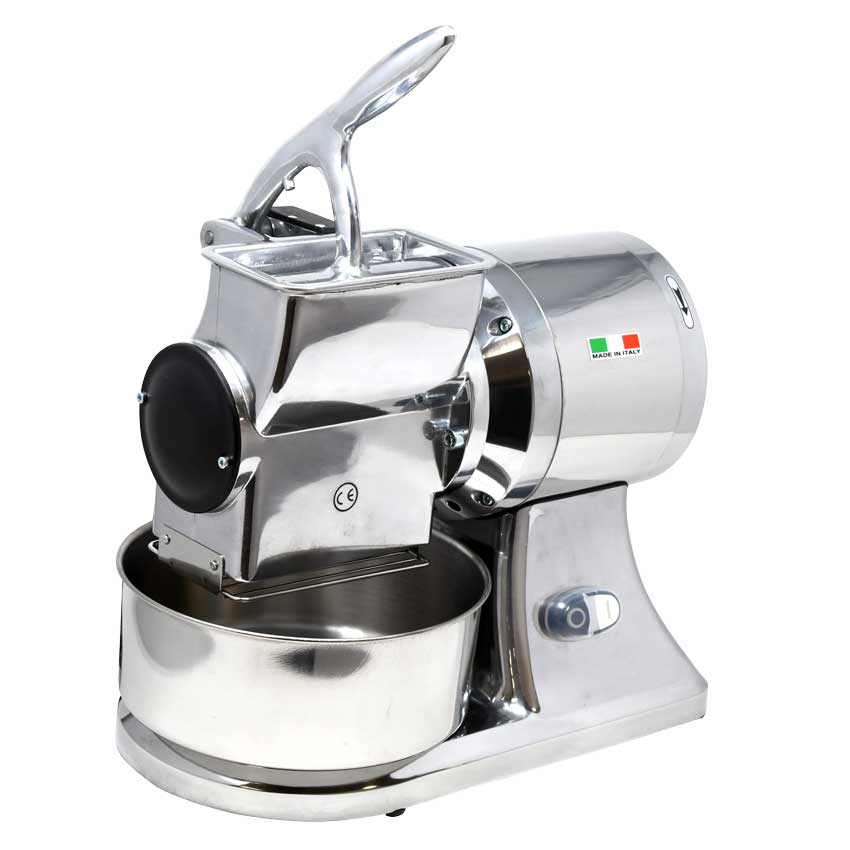 Trento Stainless Steel Cheese Grater with Microswitch, 154 lb./hr 1 HP (750 W), 110 V
