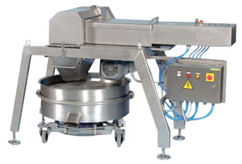 Trento Hydraulic Cheese Grater with 5.5 HP and Vibrating Screen