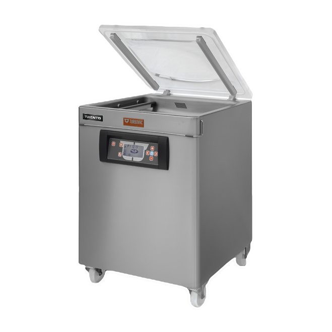 Turbovac M10 Heavy-Duty Mobile Vacuum Packaging Machine with 2 x 16″ Seal Length and 25 m³ Vacuum Pump