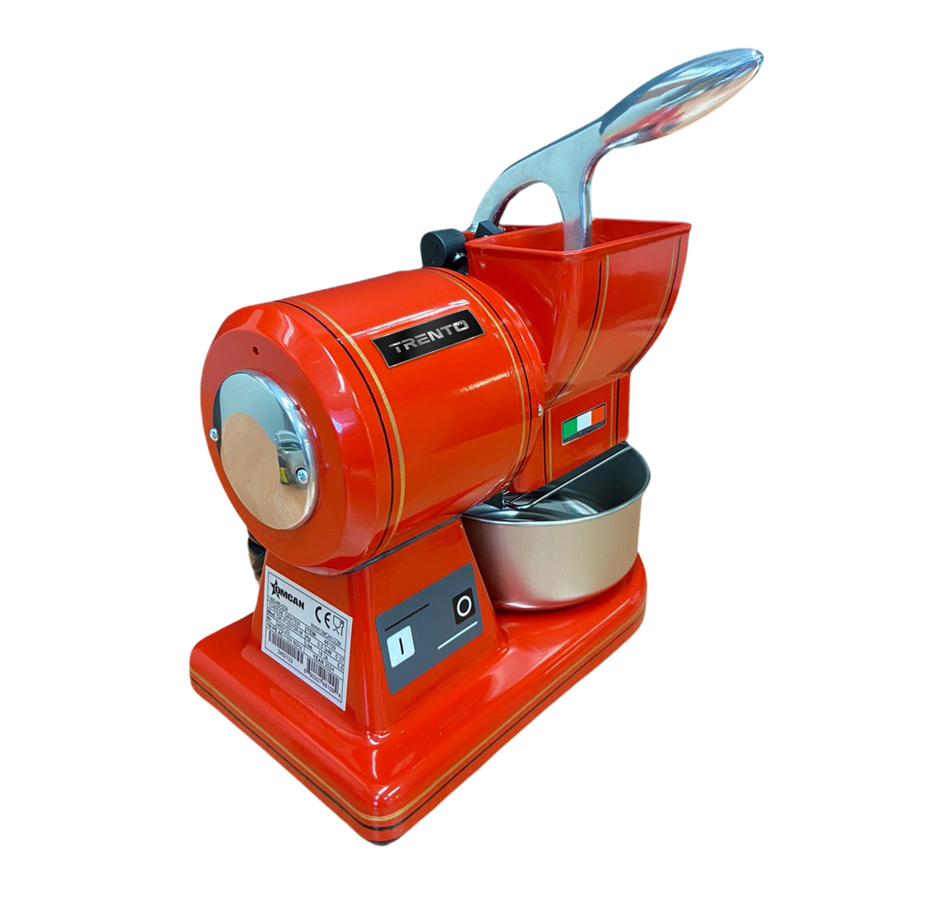 Trento Cheese Grater with Microswitch 66 lb/hr, Red – 0.5 HP (370 W), 110 V