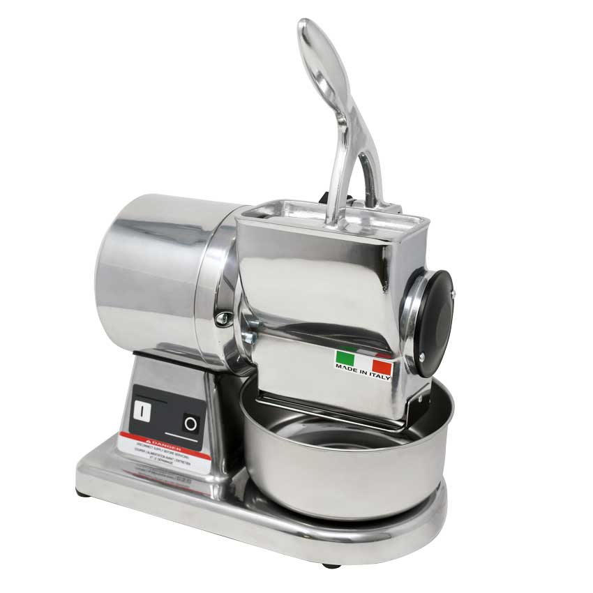Trento Cheese Grater with Microswitch, 66 lb/hr, Stainless Steel – 0.5 HP (370 W), 110 V