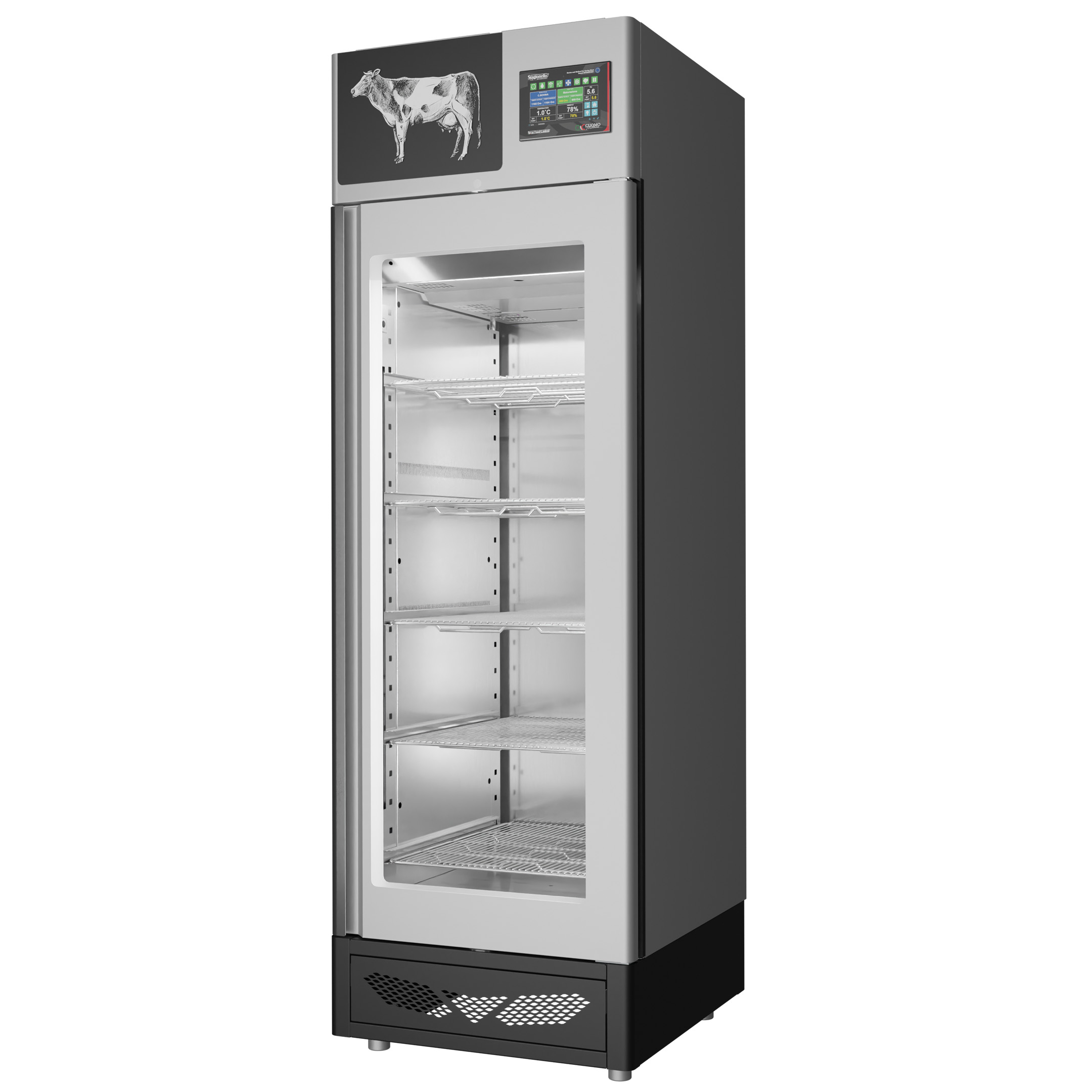 Stagionello® Maturmeat® 220 lb (100 kg) Meat Curing Cabinet 4.0 with ClimaTouch® and Fumotic®